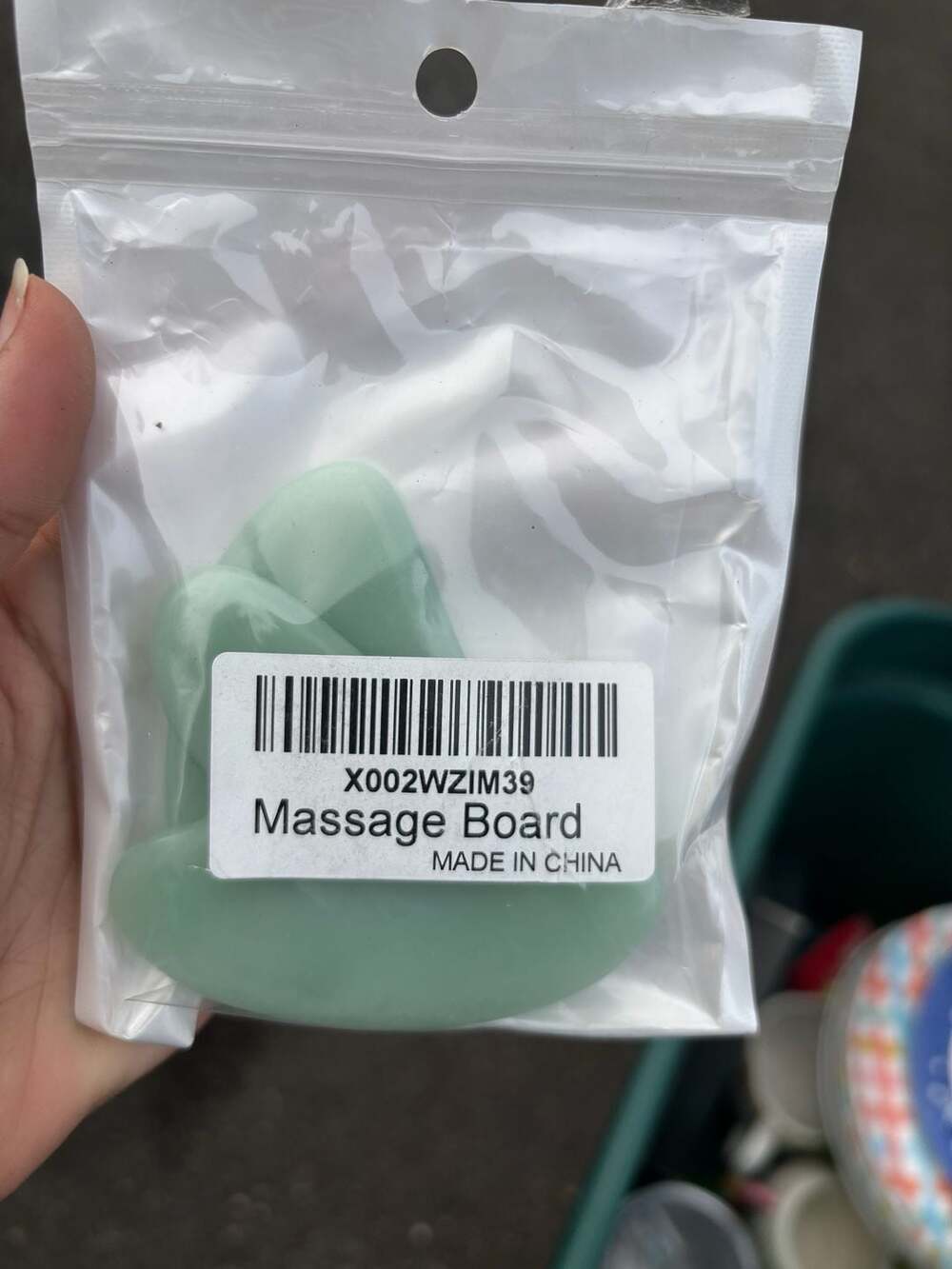 Gua Sha Facial Massage jade stone Tool